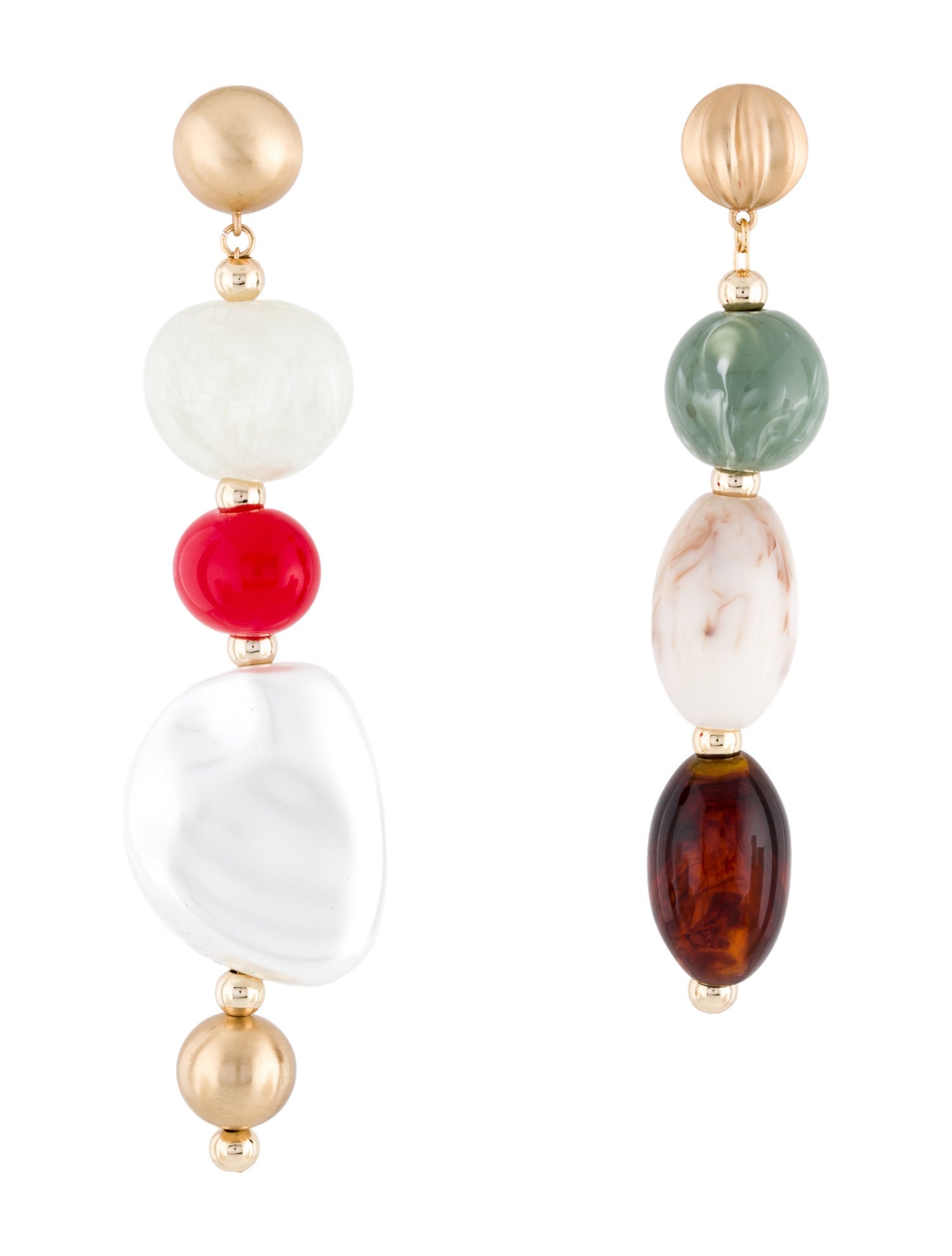 Cult Gaia Faux Pearl Beaded Drop Earring