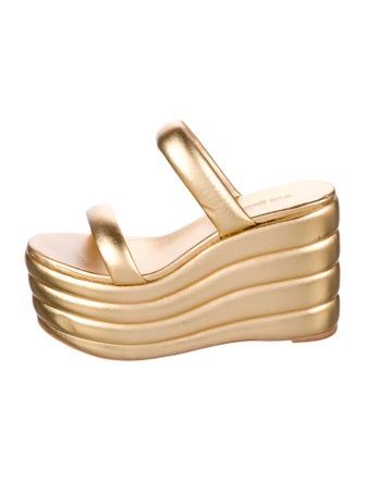 Cult Gaia Leather Espadrilles