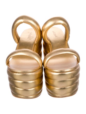 Cult Gaia Leather Espadrilles