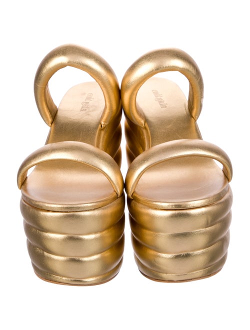 Cult Gaia Leather Espadrilles