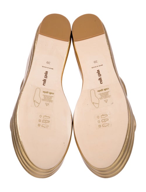 Cult Gaia Leather Espadrilles