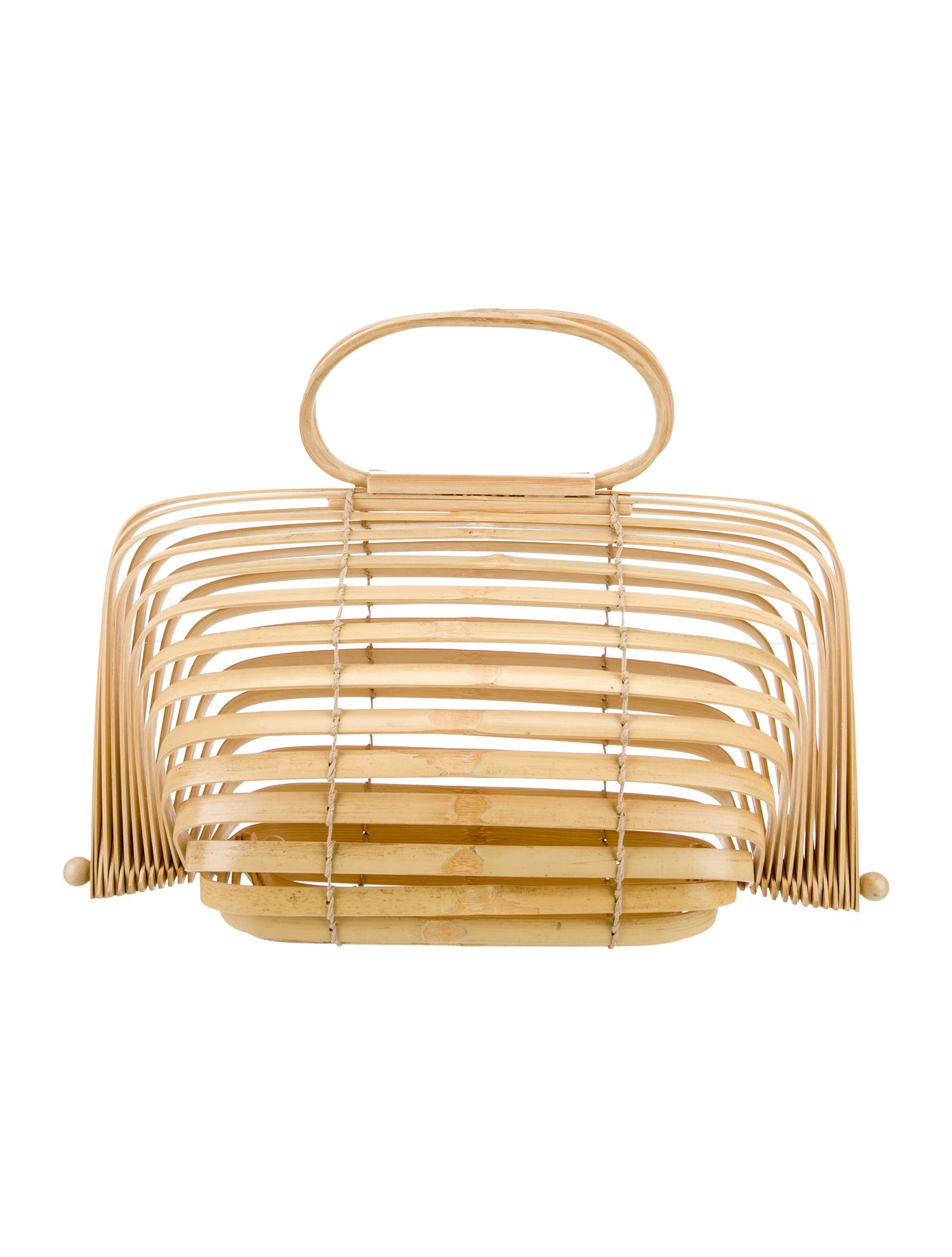 Cult Gaia Bamboo Top Handle Bag
