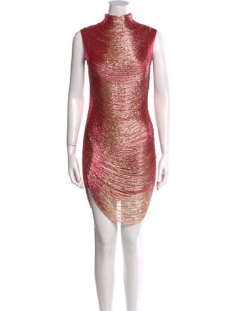 Cult Gaia Silk Mini Dress