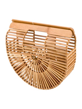Cult Gaia Bamboo Top Handle Bag
