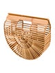 Cult Gaia Bamboo Top Handle Bag