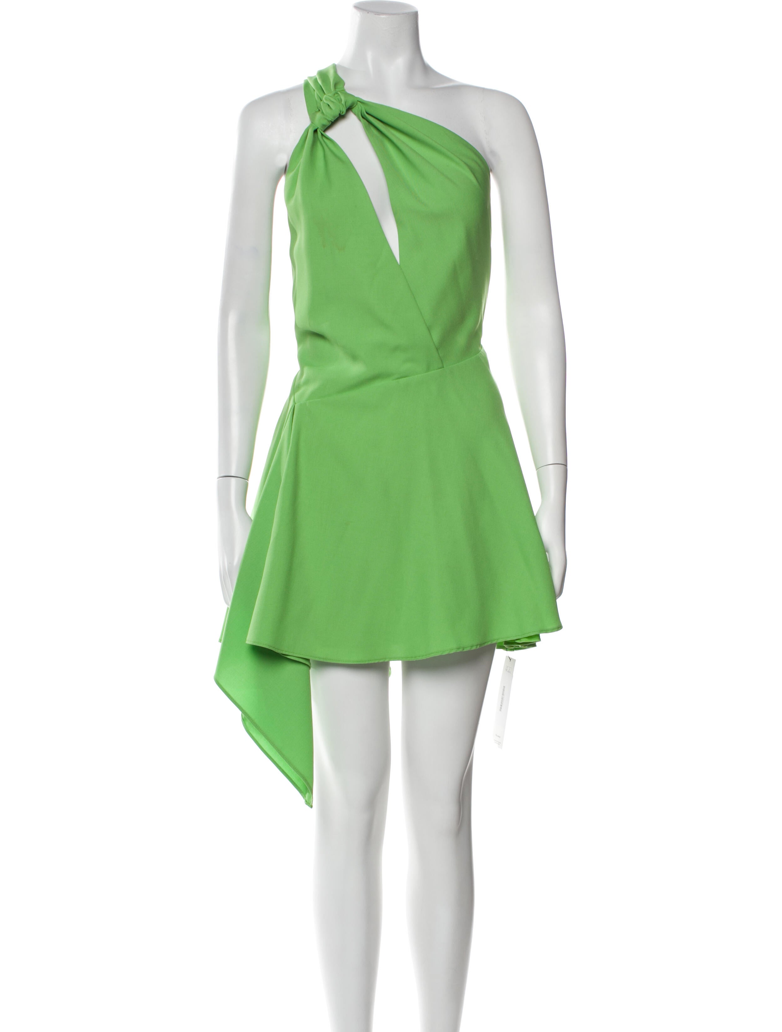 Cult Gaia One-Shoulder Mini Dress