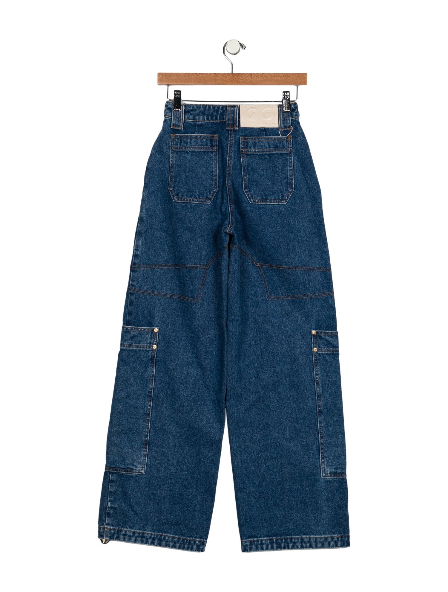 Cult Gaia High-Rise Wide Leg Jeans