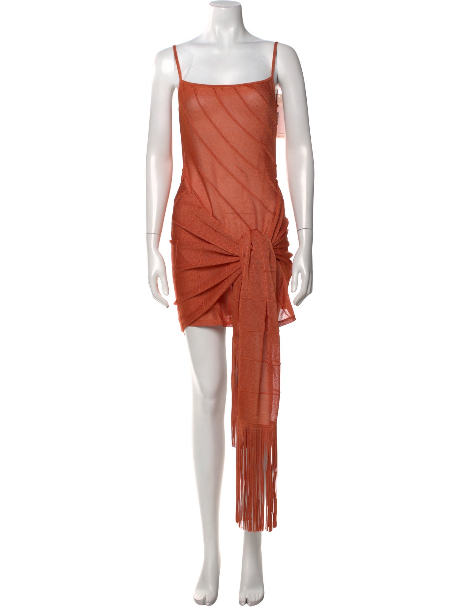 Cult Gaia Square Neckline Mini Dress