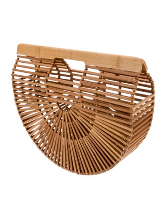 Cult Gaia Bamboo Top Handle Bag