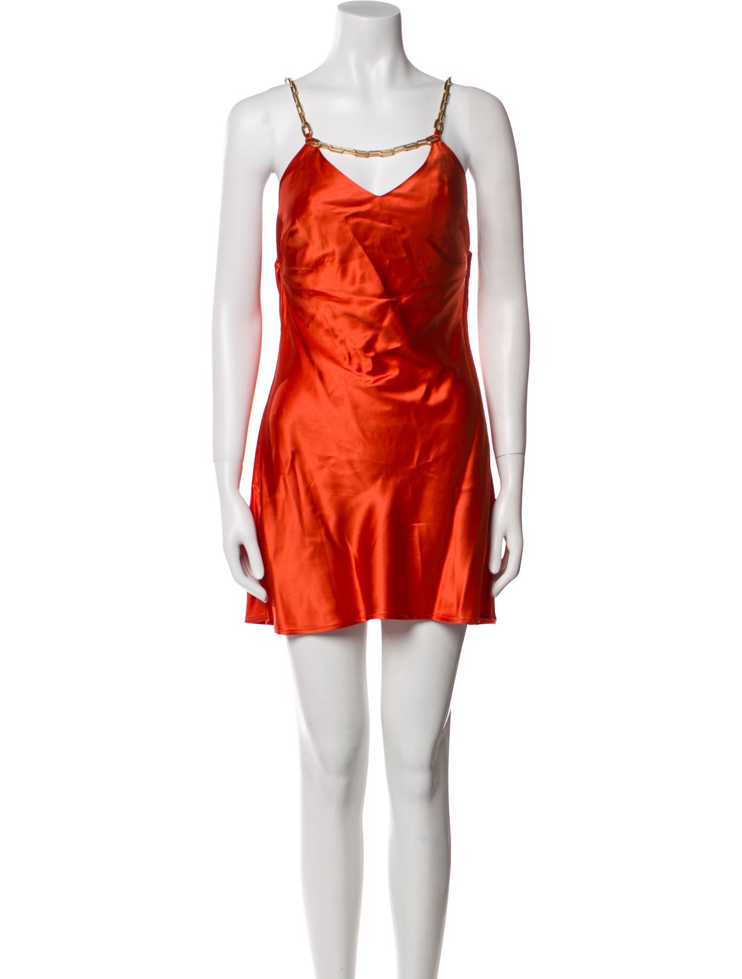 Cult Gaia V-Neck Mini Dress