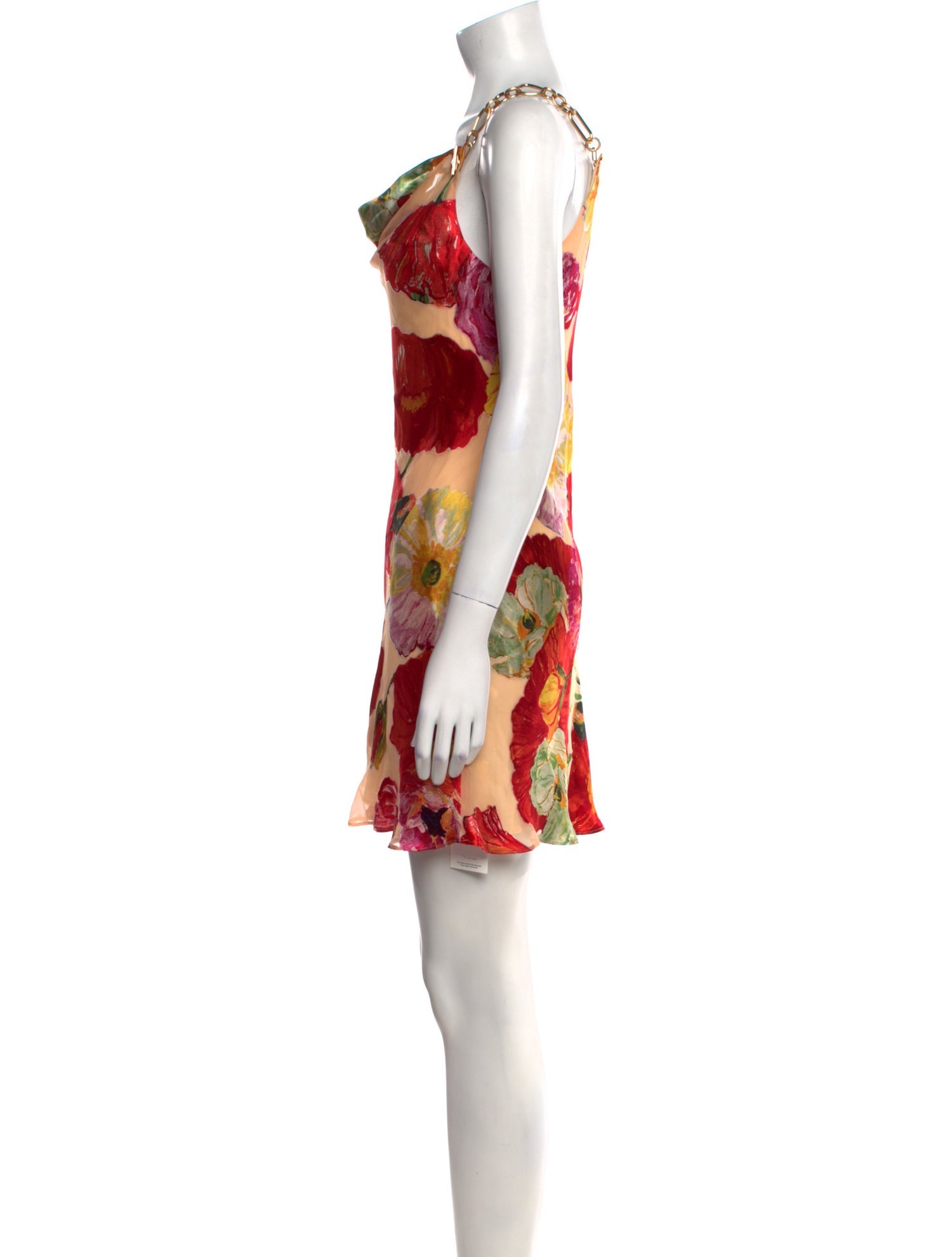 Cult Gaia Floral Print Mini Dress