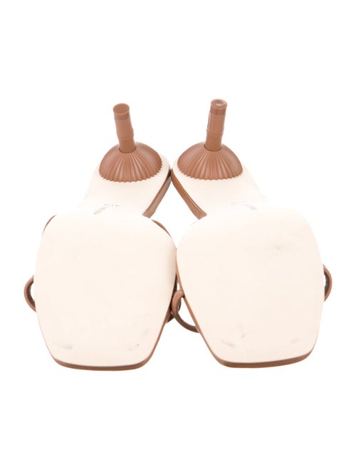 Cult Gaia Leather Slides