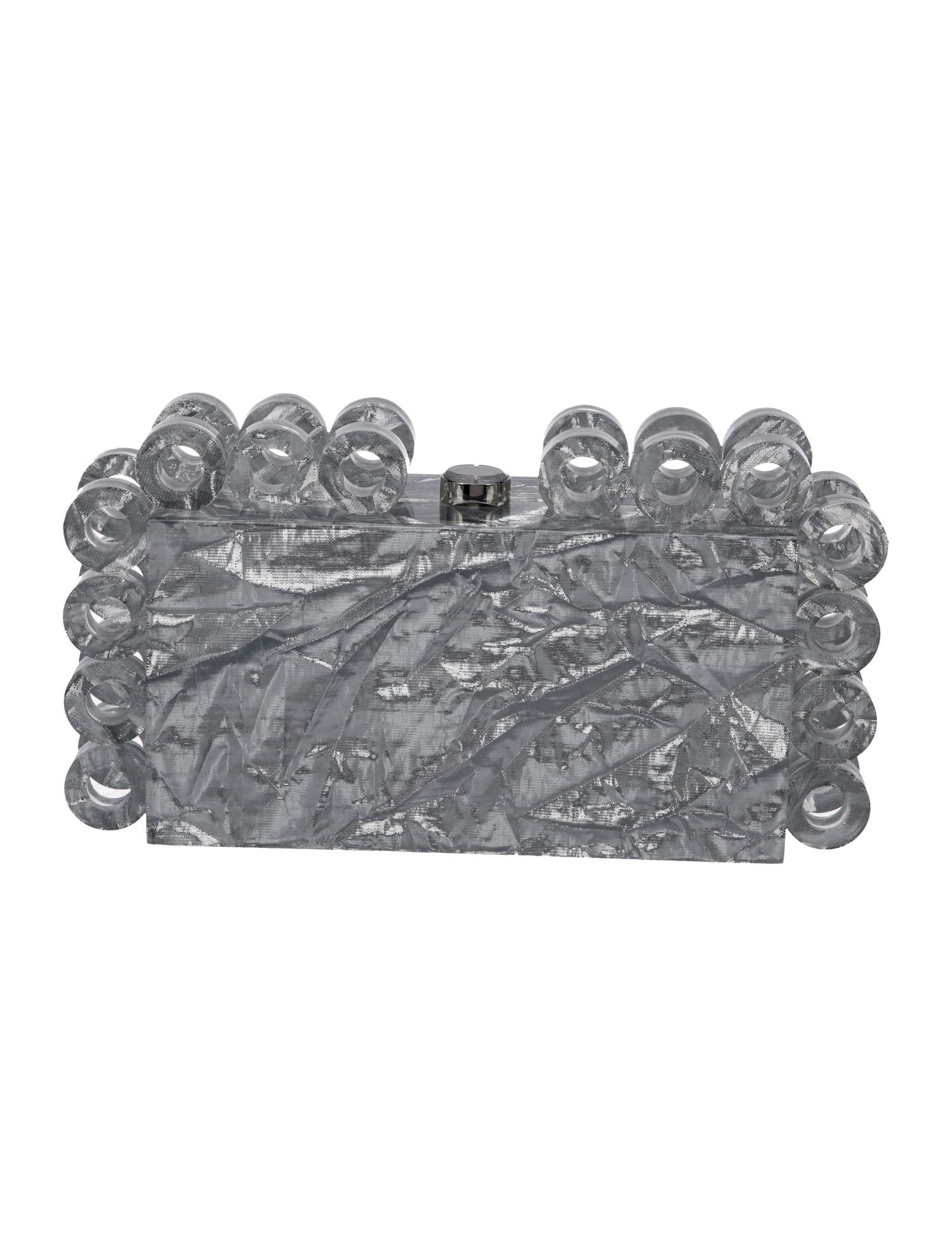 Cult Gaia Acrylic Clutch