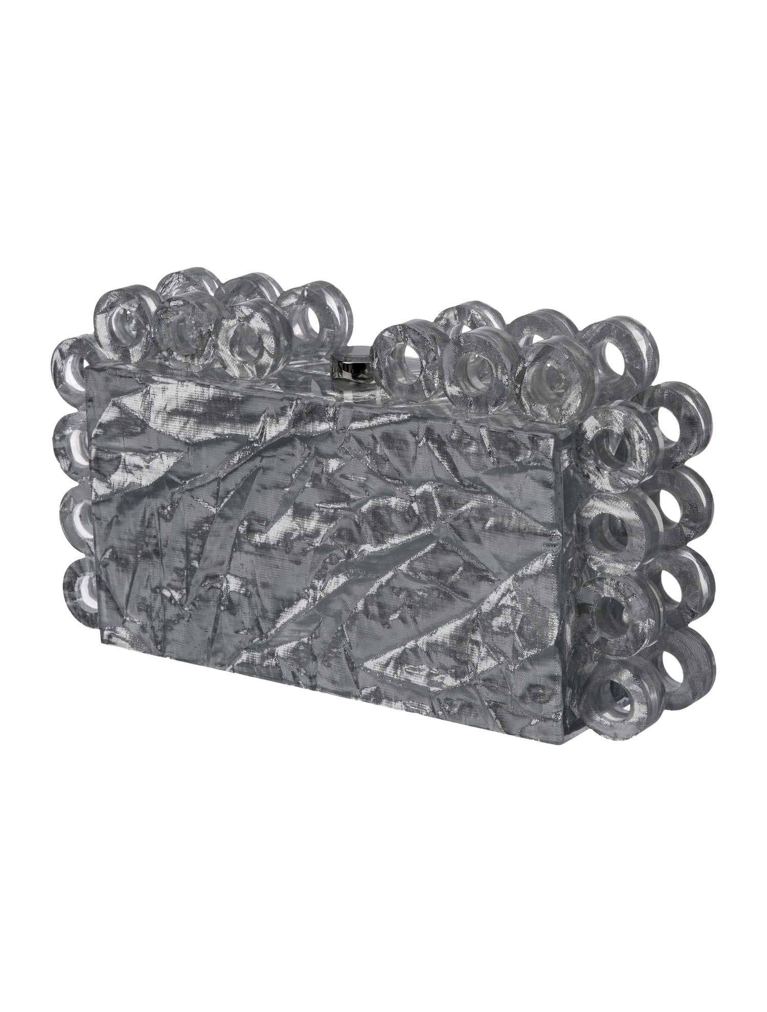 Cult Gaia Acrylic Clutch