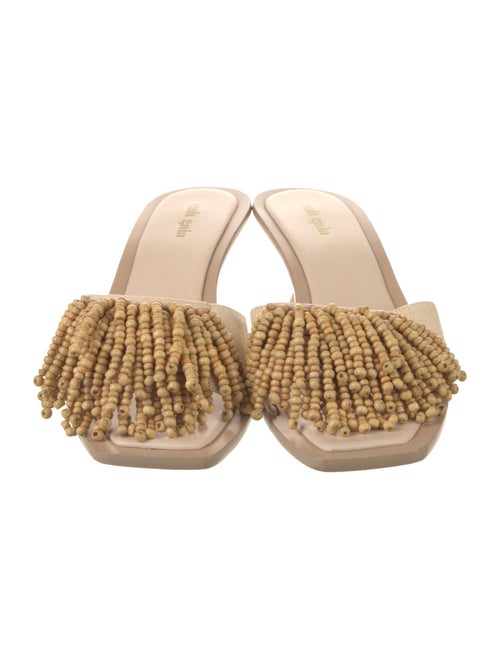 Cult Gaia Beaded Accents Slides