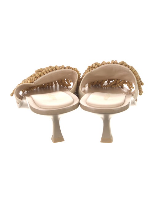 Cult Gaia Beaded Accents Slides