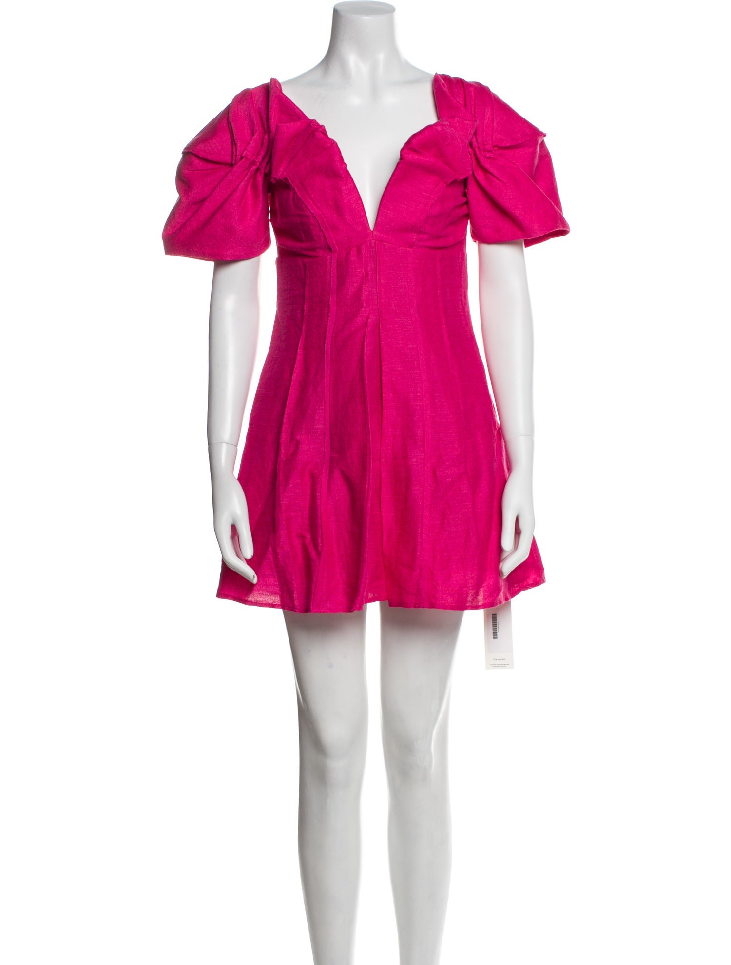 Cult Gaia V-Neck Mini Dress