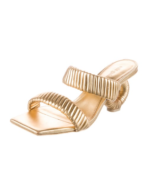 Cult Gaia Leather Slides