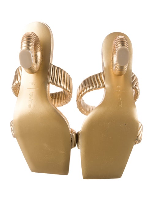 Cult Gaia Leather Slides