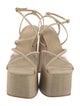 Cult Gaia Straw Sandals