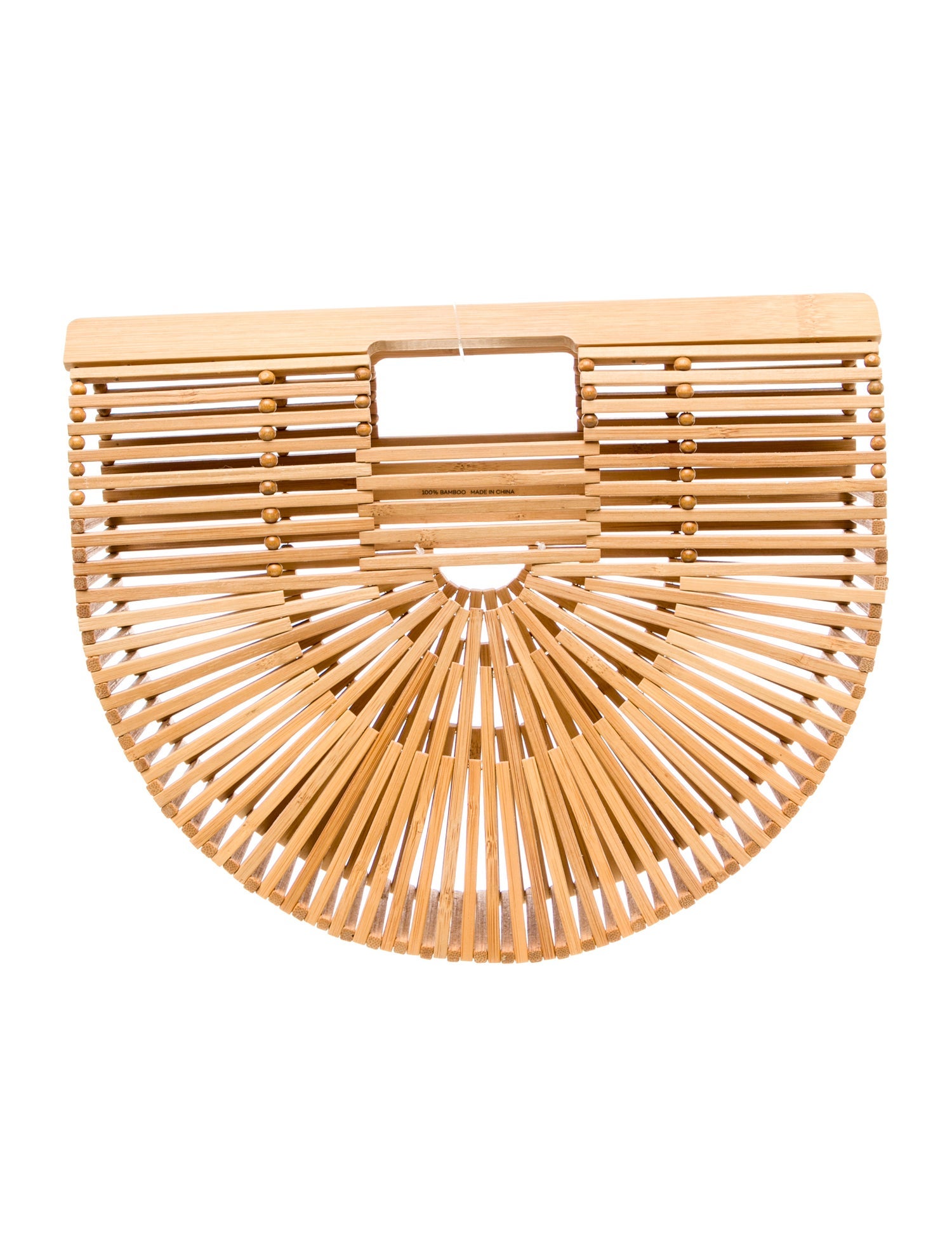 Cult Gaia Bamboo Top Handle Bag
