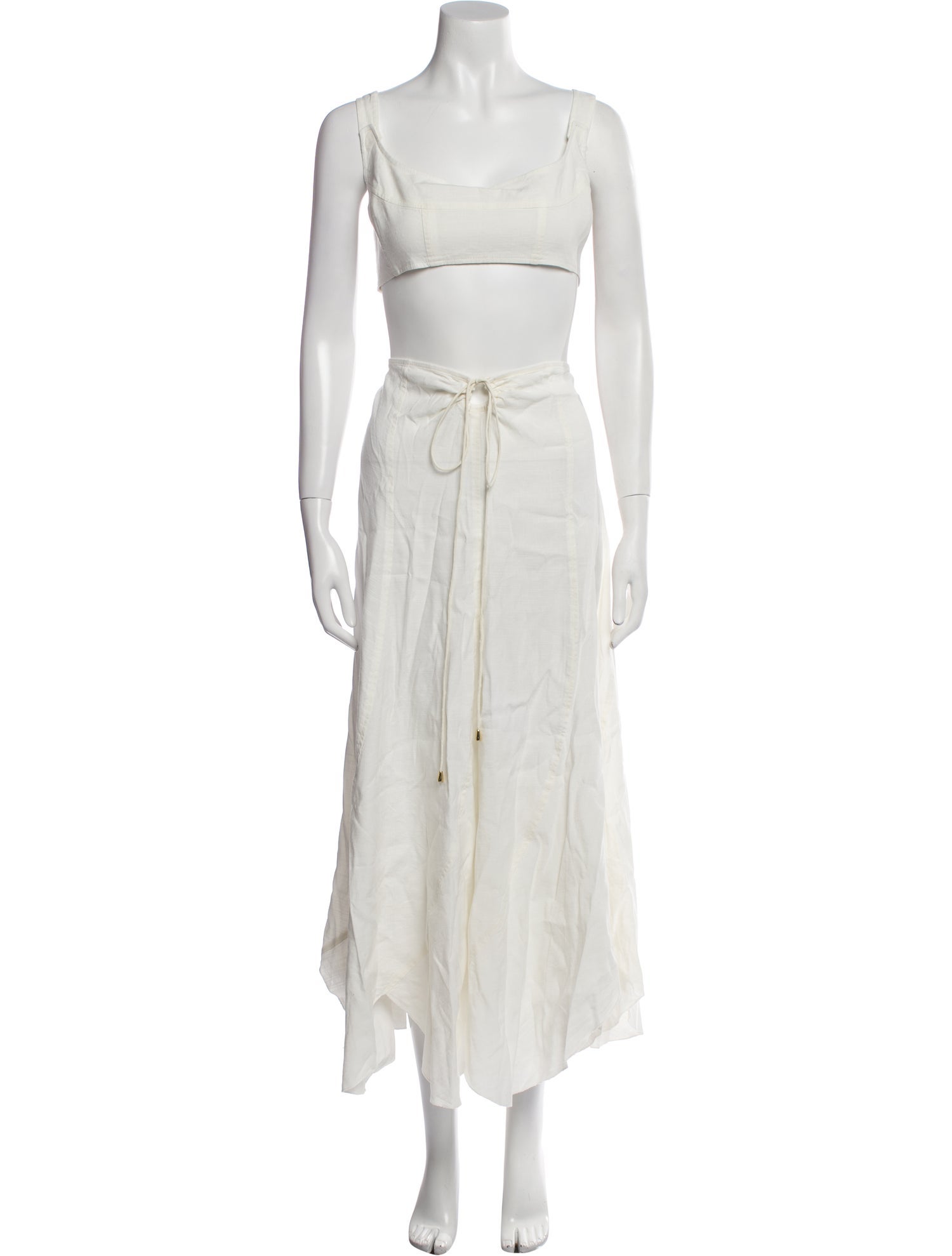 Cult Gaia Linen Long Dress