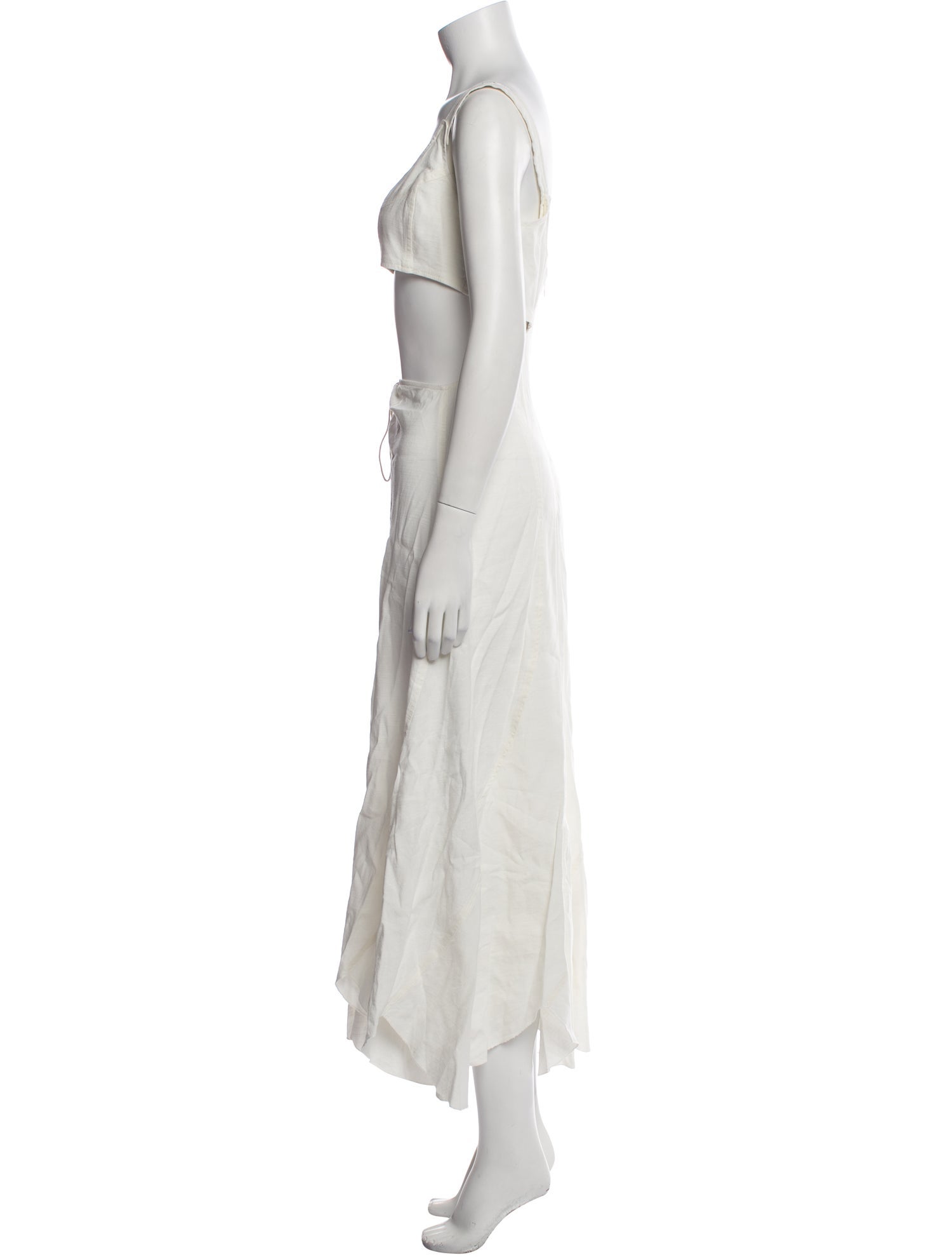 Cult Gaia Linen Long Dress