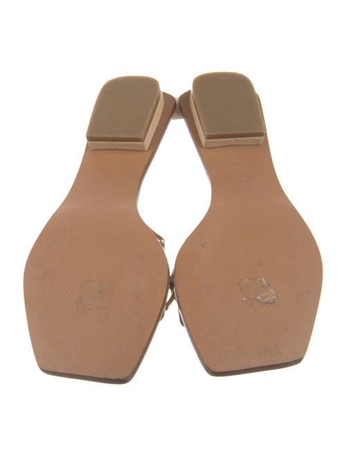 Cult Gaia Leather Slides