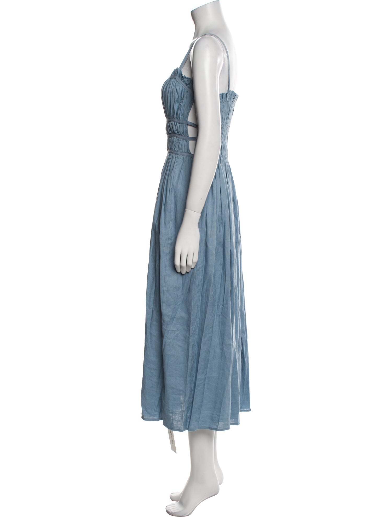 Cult Gaia Square Neckline Long Dress