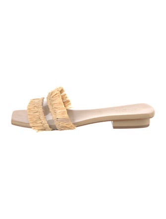Cult Gaia Straw Espadrilles