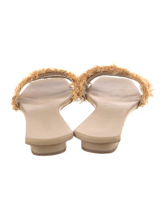 Cult Gaia Straw Espadrilles