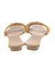 Cult Gaia Straw Espadrilles