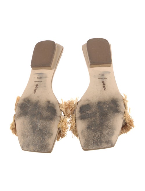 Cult Gaia Straw Espadrilles