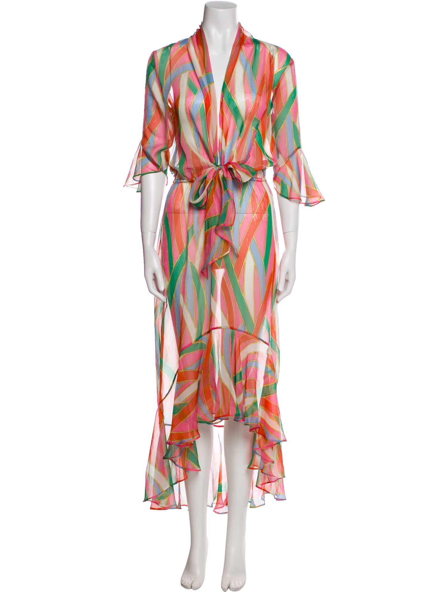 Cult Gaia Striped Cover-Up w/ Tags