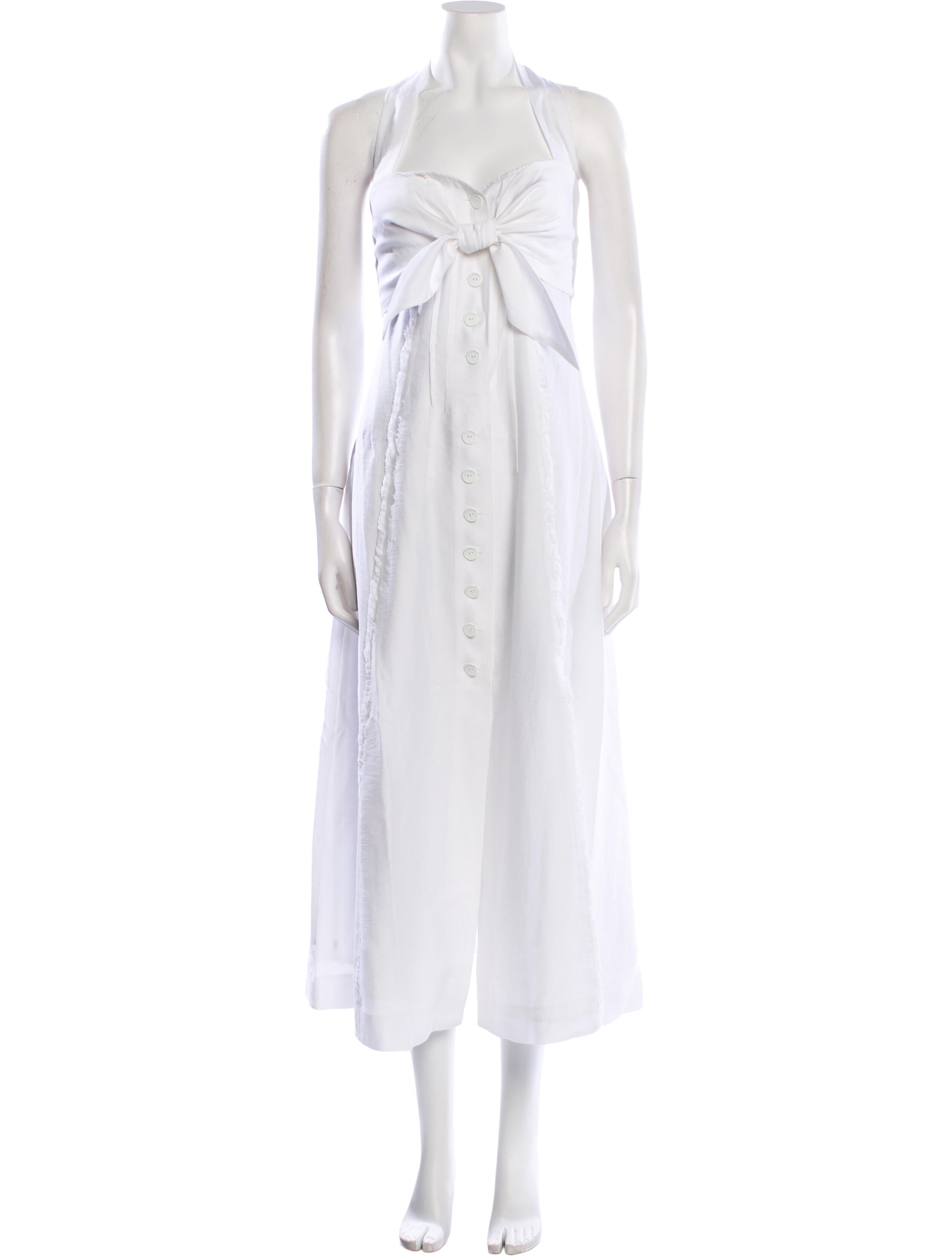 Cult Gaia Halterneck Midi Length Dress