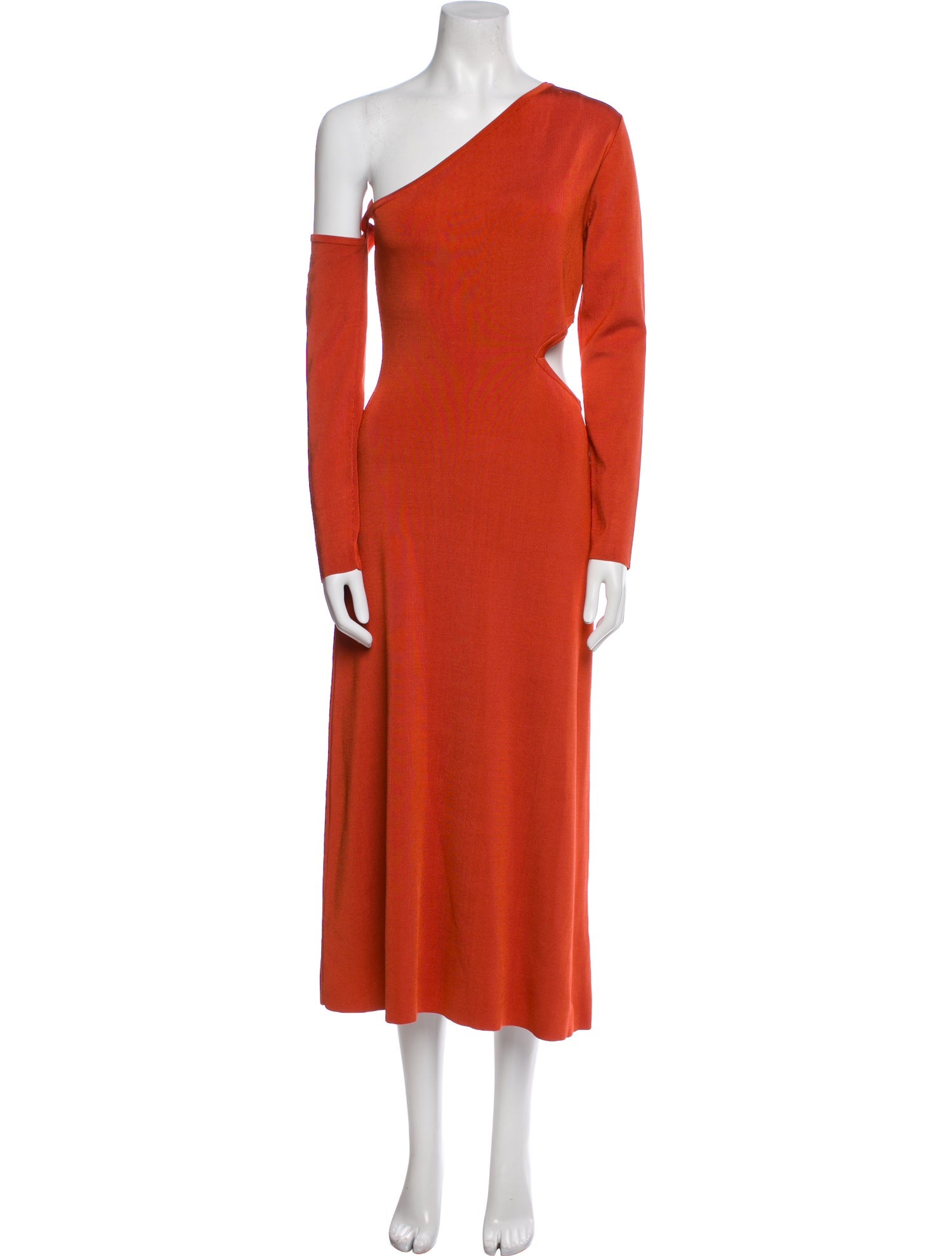 Cult Gaia One-Shoulder Midi Length Dress