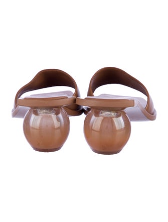 Cult Gaia Leather Slides