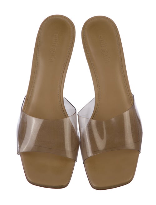 Cult Gaia Leather Slides