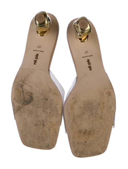 Cult Gaia Leather Slides