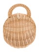 Cult Gaia Raffia Top Handle Bag