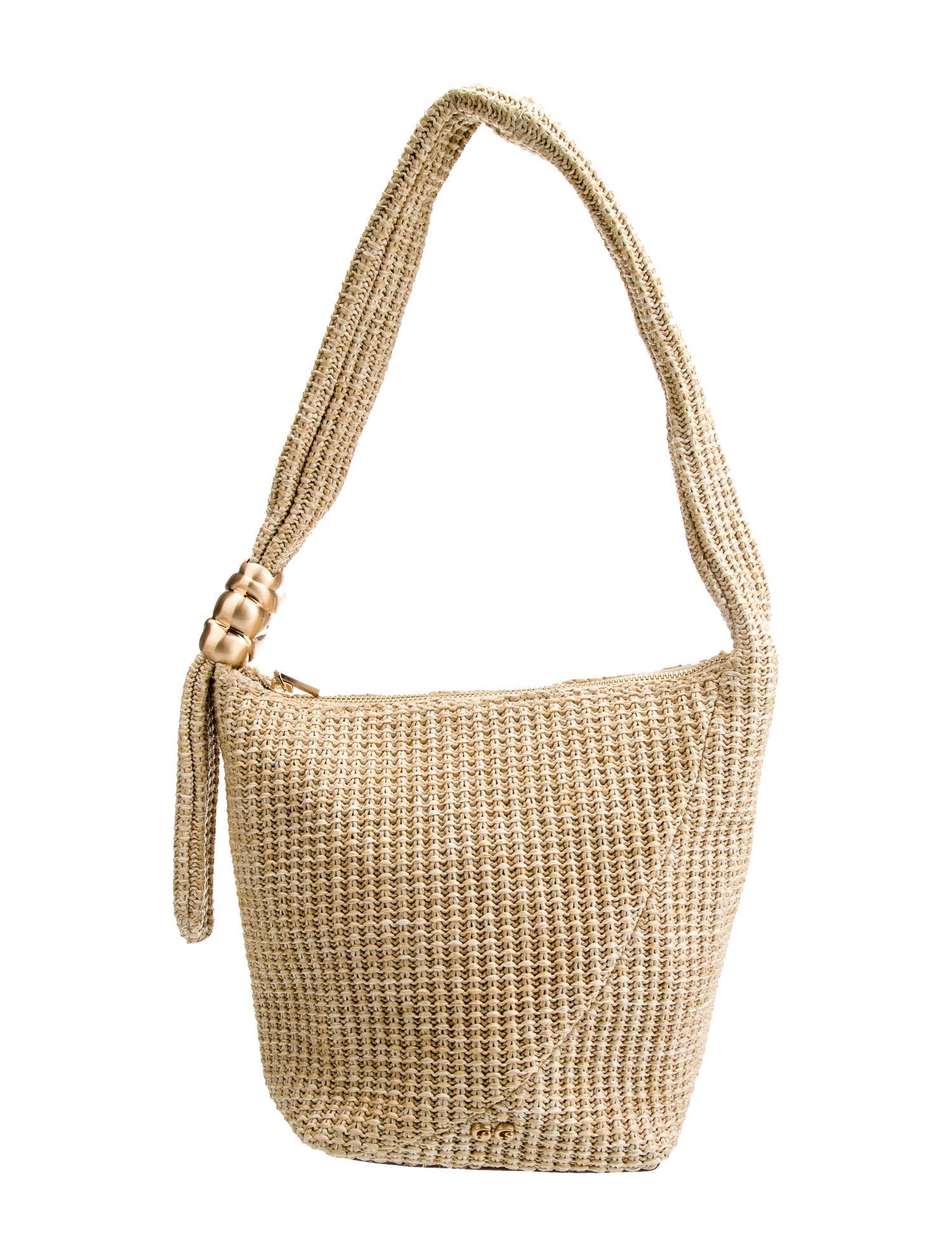 Cult Gaia Raffia Shoulder Bag