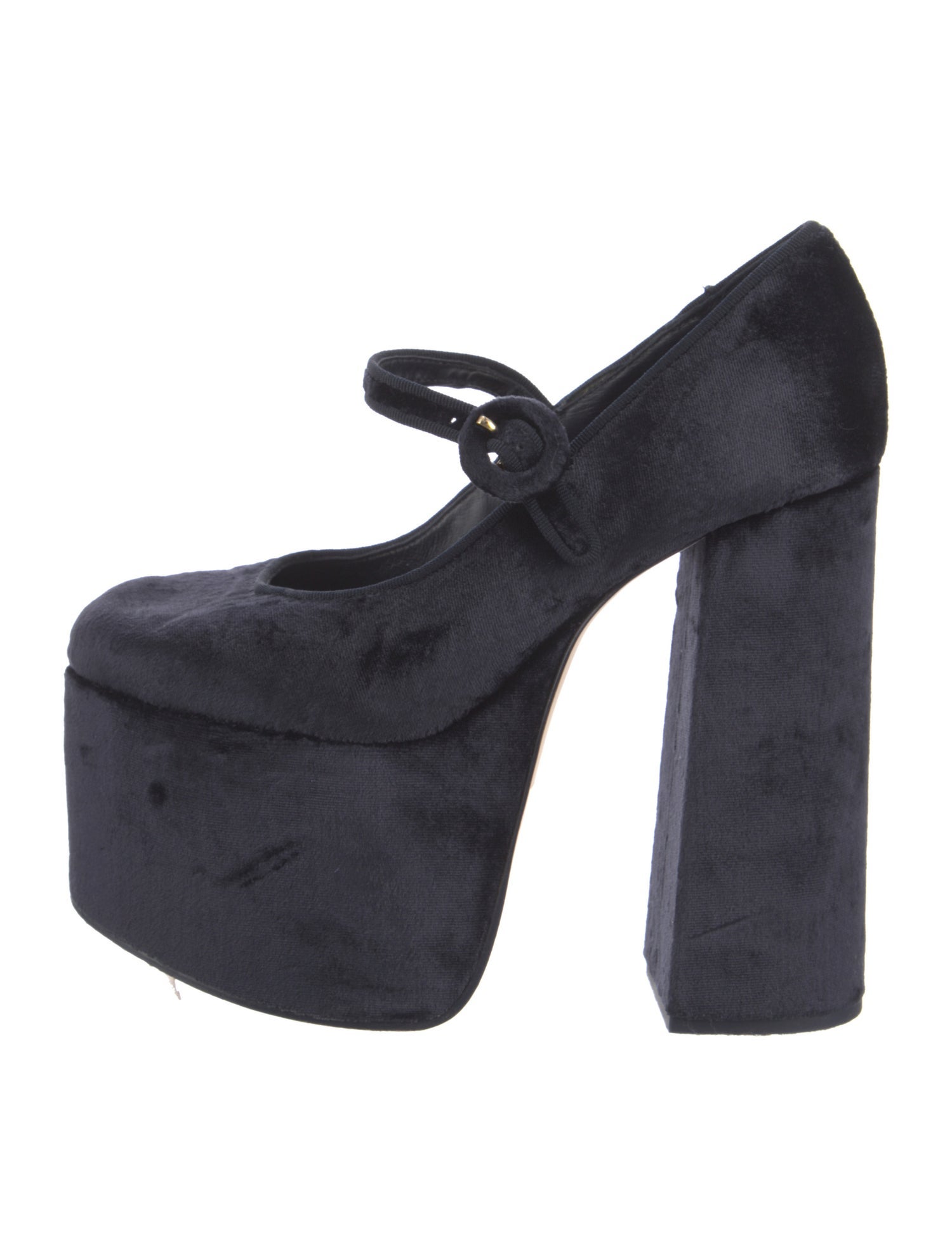Cult Gaia Velvet Pumps