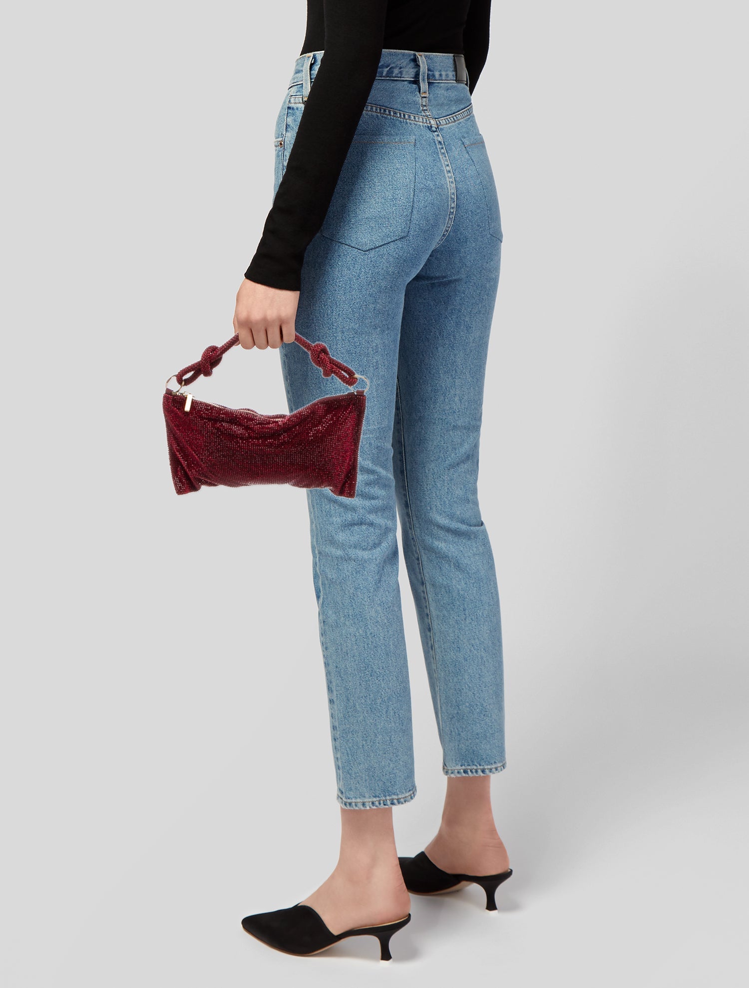 Cult Gaia Crystal Hobo Mini