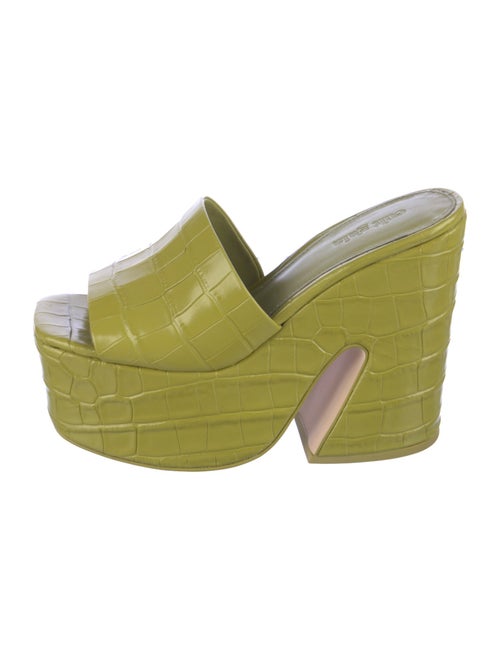 Cult Gaia Leather Slides