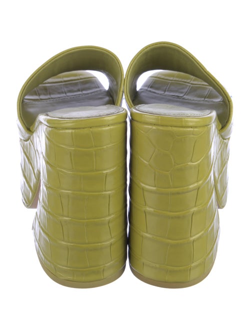 Cult Gaia Leather Slides