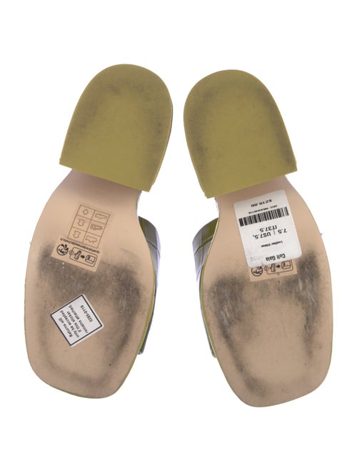 Cult Gaia Leather Slides