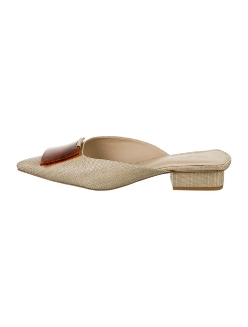 Cult Gaia Raffia Mules