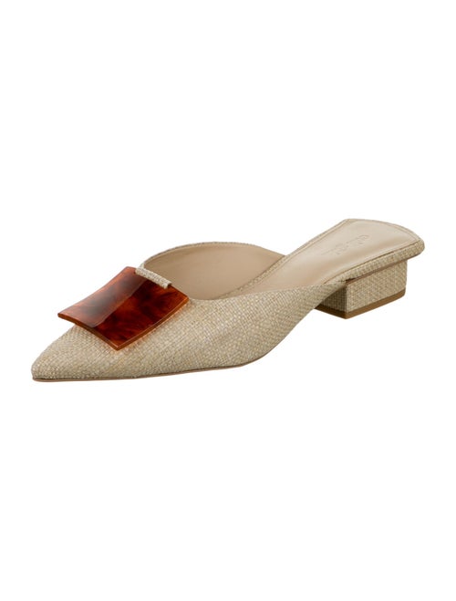 Cult Gaia Raffia Mules