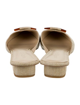 Cult Gaia Raffia Mules