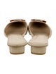 Cult Gaia Raffia Mules